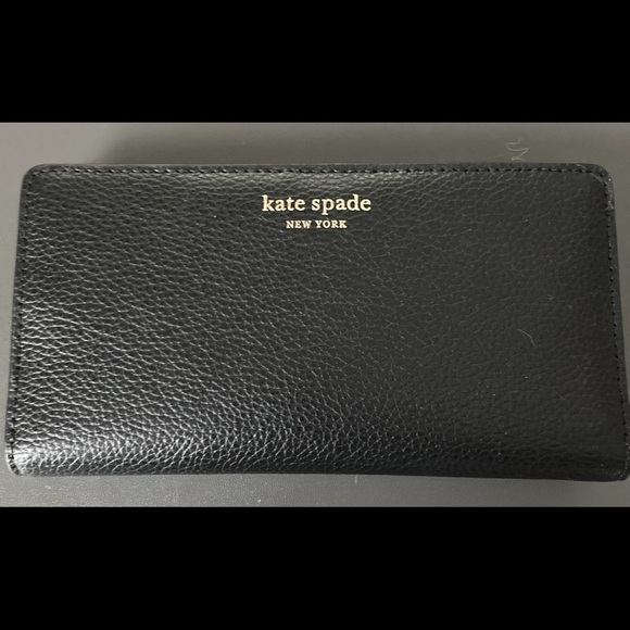 kate spade Handbags - Kate Spade Black Leather Wallet